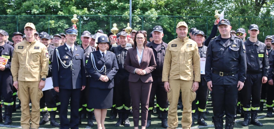 Międzygminne Zawody Sportowo-Pożarnicze w Goleszowie